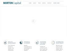 Tablet Screenshot of mortoncapital.com